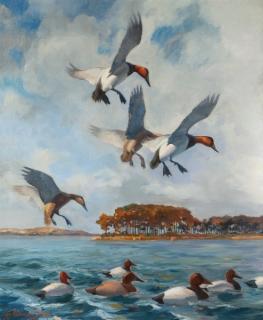 Appraisal: Richard E Bishop - Back Bay - In Currituck Sound