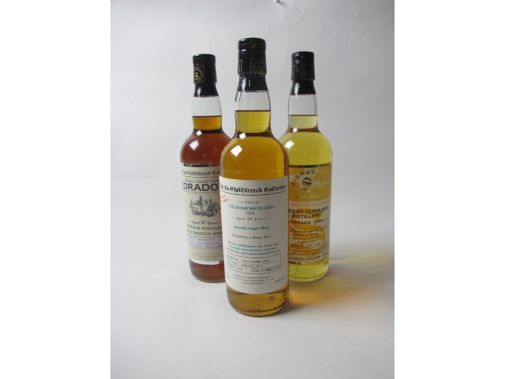 Appraisal: Signatory's Un-Chillfiltered Years Old Single Malt Scotch Whisky matured in