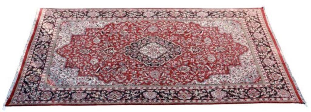 Appraisal: Hand-tied Jaipur rug India approx ' l ' w