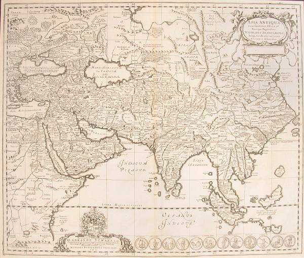 Appraisal: Map--Asia Jansson Jan Asia Antiqua cum finitimus Africae et Europe