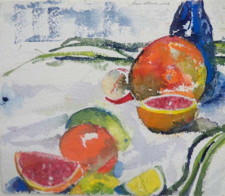 Appraisal: Joan Sher Kanof American d Still Life with Citrus Fruits