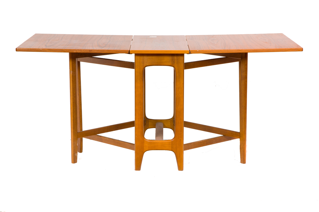 Appraisal: A BRUNO MATHSSON STYLE MARIA FOLDING DINING TABLE A Bruno