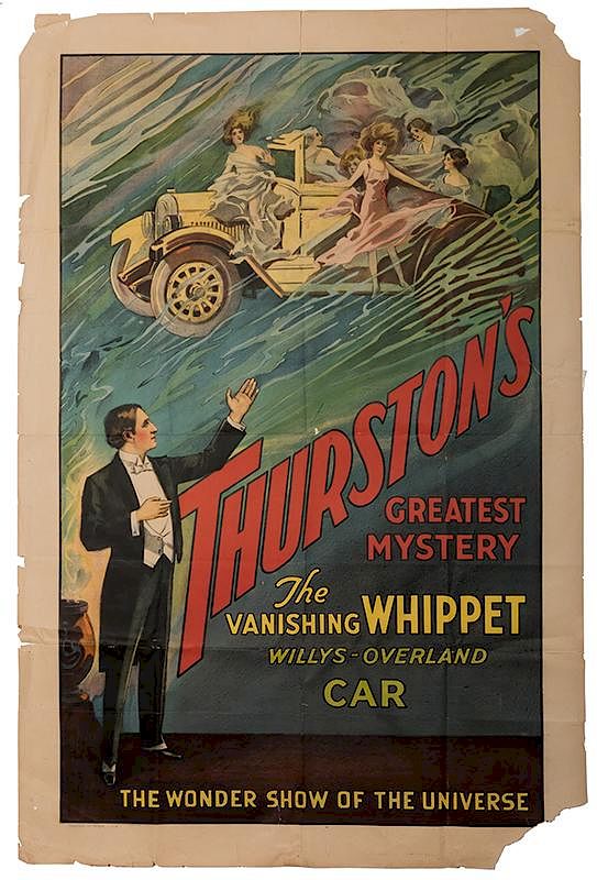 Appraisal: Thurston's Greatest Mystery The Vanishing Whippet Thurston Howard Thurston's Greatest