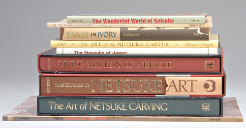 Appraisal: JAPANESE NETSUKE ART BOOKS The Art of Netsuke Carving by