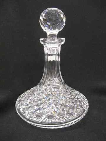 Appraisal: Waterford Cut Crystal Ship's Decanter signed '' tall excellent