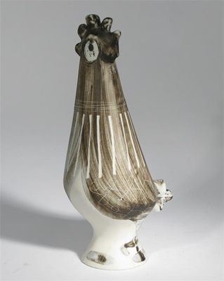 Appraisal: A Parkinson Pottery figure of a cockerel designed by Richard