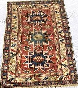 Appraisal: Antique Cabestan Hall Runner Antique Cabestan colorful hall runner '