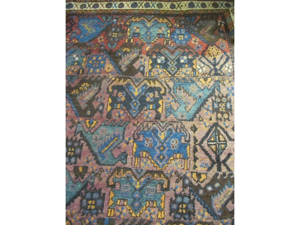 Appraisal: Five assorted Eastern floor rugs