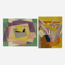 Appraisal: Jacques Villon PAPIERS COMME IL VOUS PLAIRA ASCENSION TWO WORKS