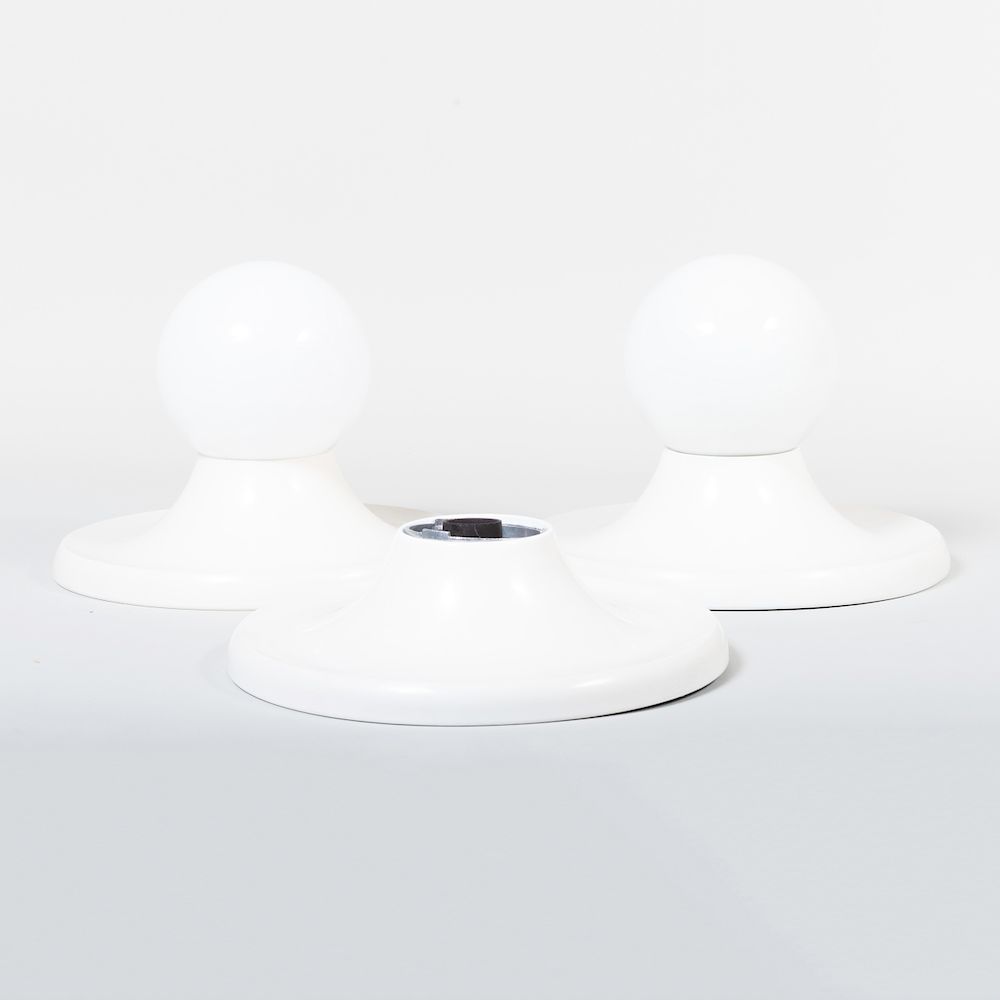 Appraisal: Two Ceiling Lights by Achille Castiglioni for Flos Together with