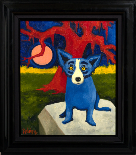 Appraisal: George Rodrigue American Louisiana b Return of the Loup Garou