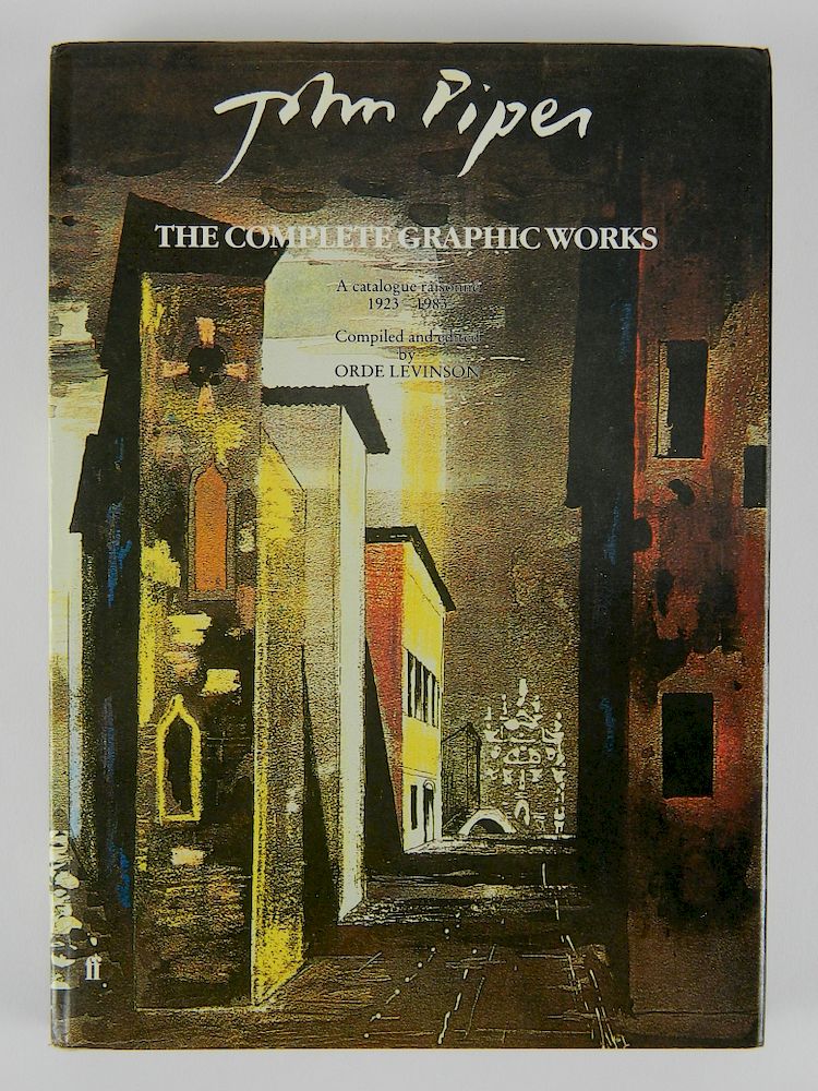 Appraisal: Levinson- John Piper The Complete Graphic Works Levinson Orde- ''John