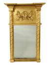 Appraisal: HALL MIRROR - Federal Period Gilt Framed Mirror with spiral