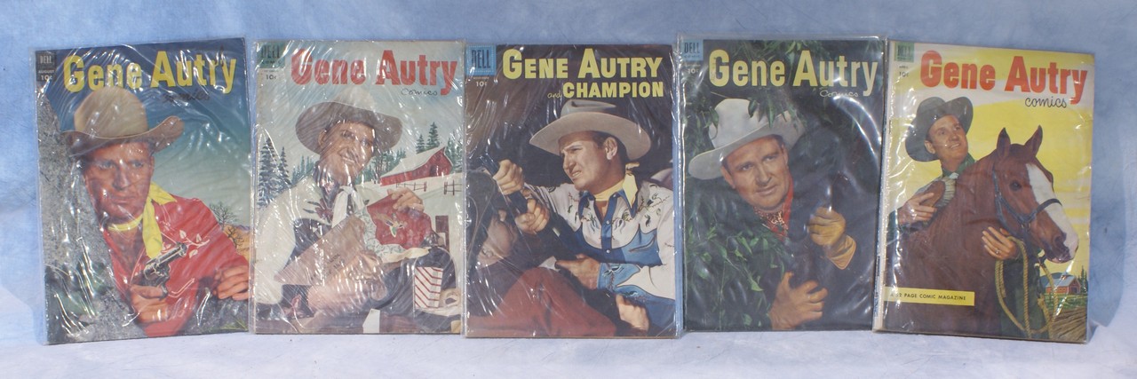 Appraisal: Gene Autry comic books by Dell April August September November