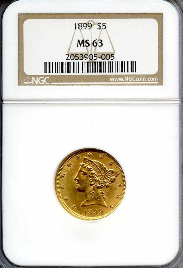 Appraisal: MS NGC Pronounced green-gold color overall accents a bold strike