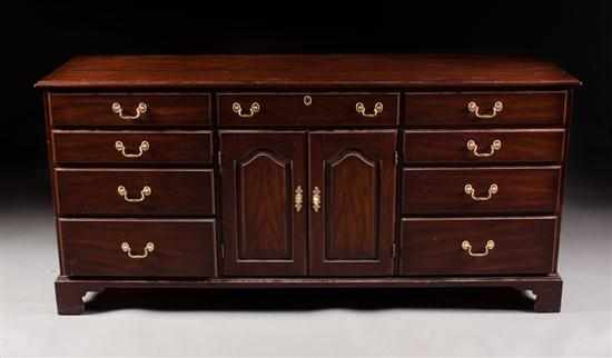 Appraisal: Henkel-Harris Federal style mahogany credenza th century in H in