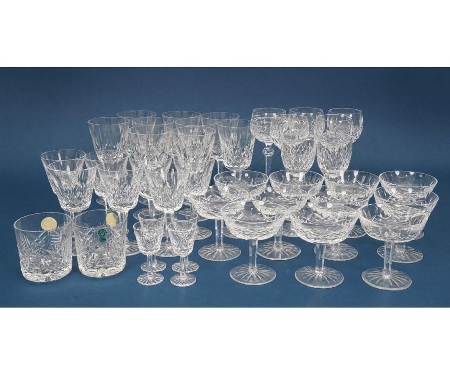 Appraisal: Waterford crystal glassware in the Lismore pattern etc pieces Tallest