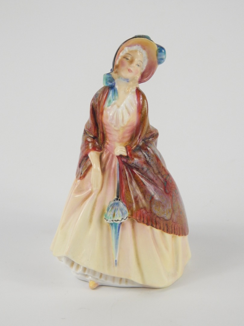 Appraisal: A Royal Doulton figure modelled as Paisley Shawl HN