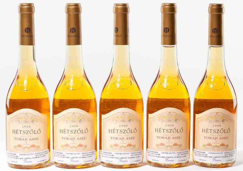 Appraisal: Tokaji AszuHetszolo Puttonyos ml bottles into neckRemoved from Mr Knott's