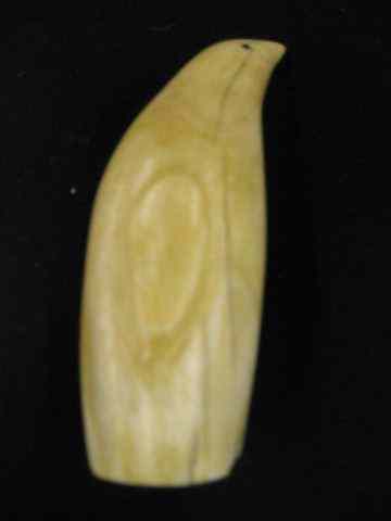 Appraisal: Carved Ivory Whale's Tooth of a Penquin ''