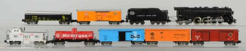 Appraisal: American Flyer S-Gauge Freight Train Set Includes no steam type