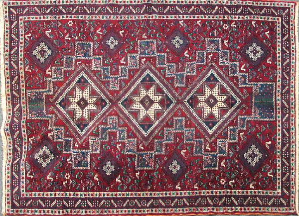 Appraisal: A Southwest Persian carpet size approximately ft in x ft