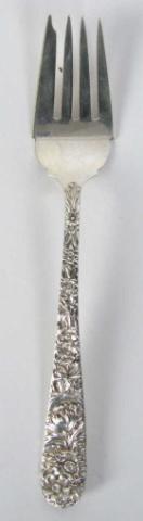 Appraisal: Twenty-Four Kirk Sterling Repousse Dessert Forks