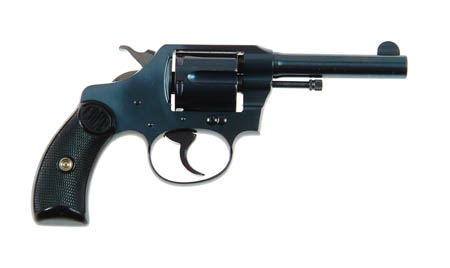 Appraisal: COLT POCKET POSITIVE DA REVOLVER Cal Colt SN Blue finish