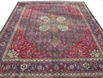 Appraisal: Tabriz circa 's Large room size carpet of medium high