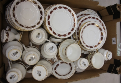 Appraisal: A large collection of Paragon Elegance Tea dinner ware approx