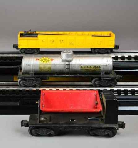 Appraisal: Lionel Train CarsTo include a Sunoco tank car number with