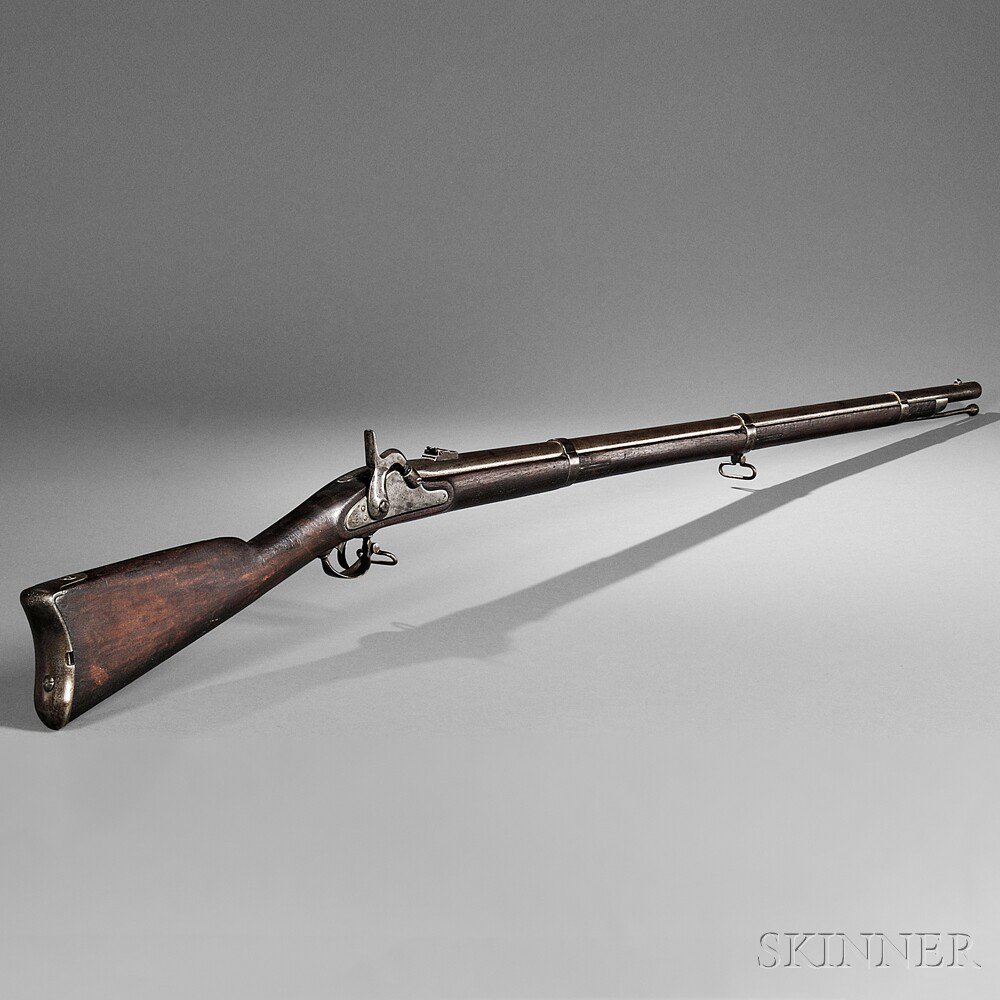 Appraisal: Confederate Richmond Rifle Musket c walnut stock with steel fittings