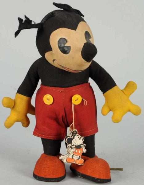 Appraisal: Walt Disney Knickerbocker Mickey Mouse Doll American Pie-eyed Original composition