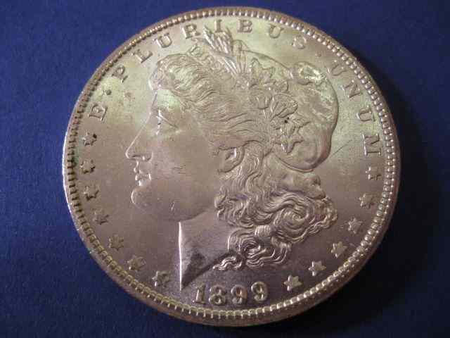 Appraisal: -O U S Morgan Silver Dollar uncirculated