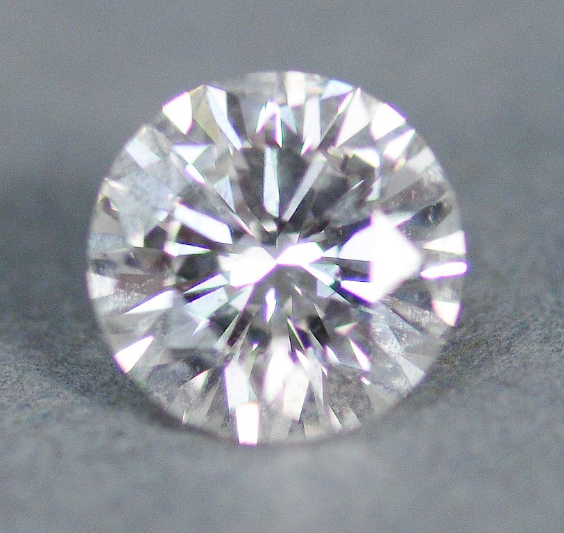 Appraisal: Round brilliant cut diamond stud earring cts with G I