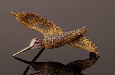 Appraisal: An early th Century novelty brooch of snipe form in