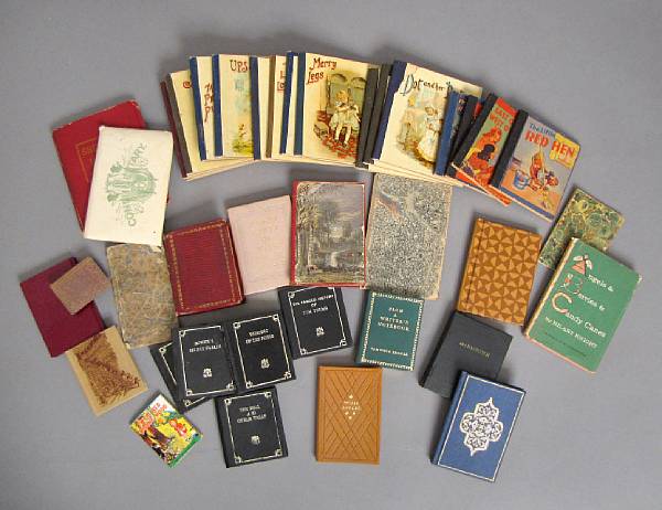 Appraisal: MINIATURE BOOKS Approx miniature books incl Doyle Arthur Conan Tales