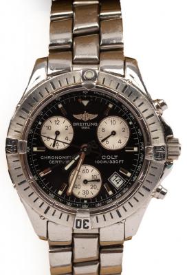 Appraisal: A gentleman's stainless steel Breitling Chronograph Colt with three subsidiary