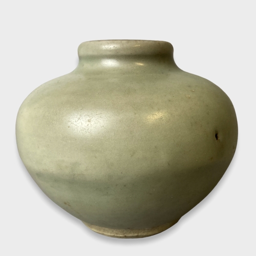 Appraisal: A Chinese Longquan Jarlet brush washer Late Song Yuan dynasty