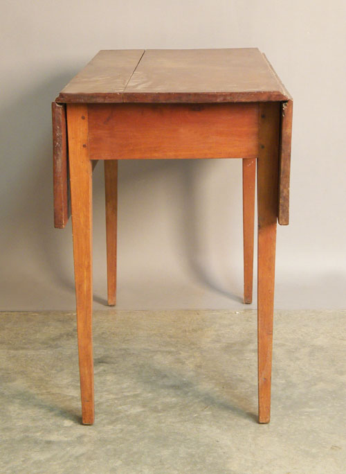 Appraisal: Cherry dropleaf table early th c h l d