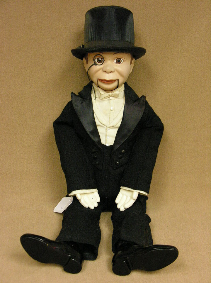 Appraisal: CHARLIE MCCARTHY DOLL Circa Charlie McCarthy Doll by EFF an