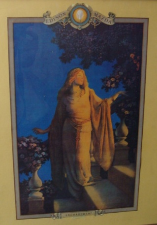 Appraisal: Maxfield Parrish American - ENCHANTMENT Color lithograph x in