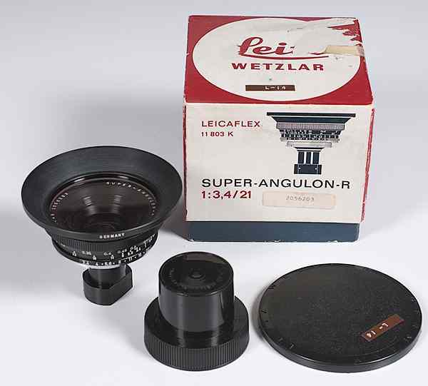 Appraisal: Leitz Super Angulon F mm Lens Black with Bayonet Mount