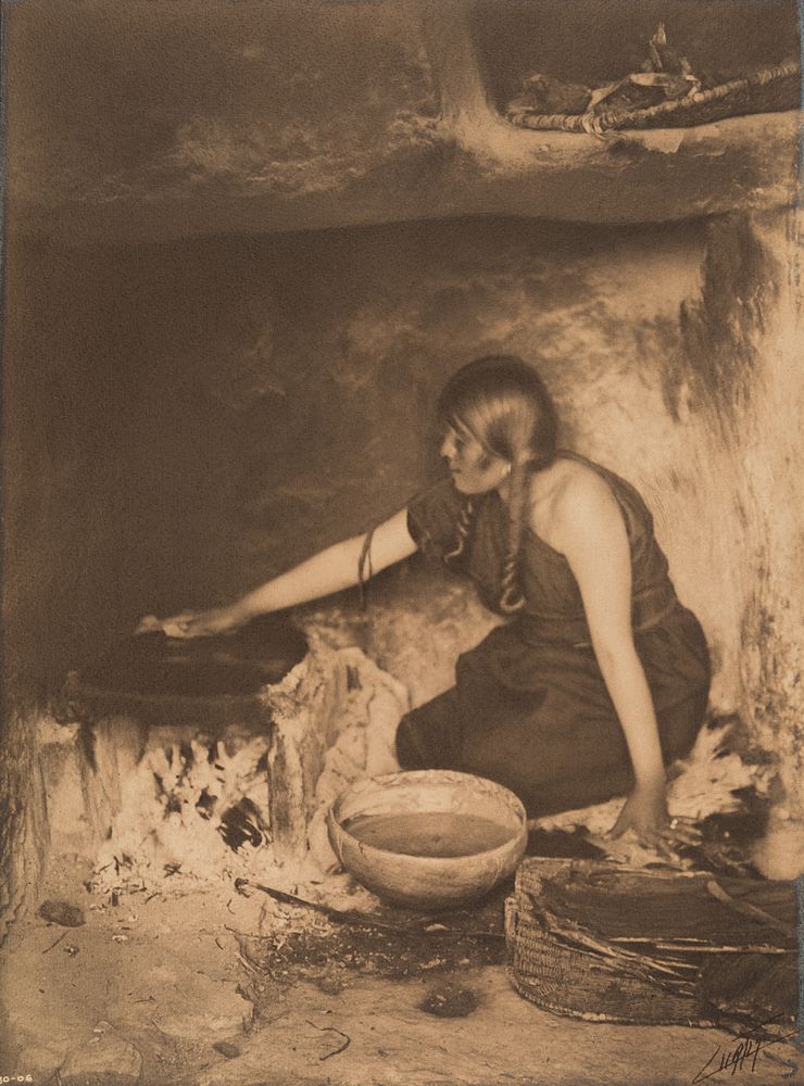 Appraisal: Edward Curtis The Piki Maker - Walpi Edward S Curtis