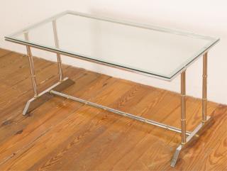 Appraisal: Maison Jansen Style Modern Coffee Table Maison Jansen style mid-century