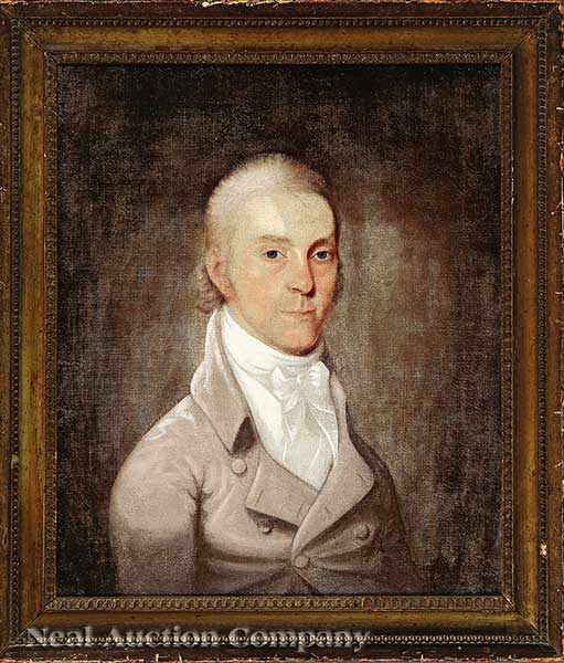 Appraisal: Attributed to Cephas Giovanni Thompson American Massachusetts - Portrait of