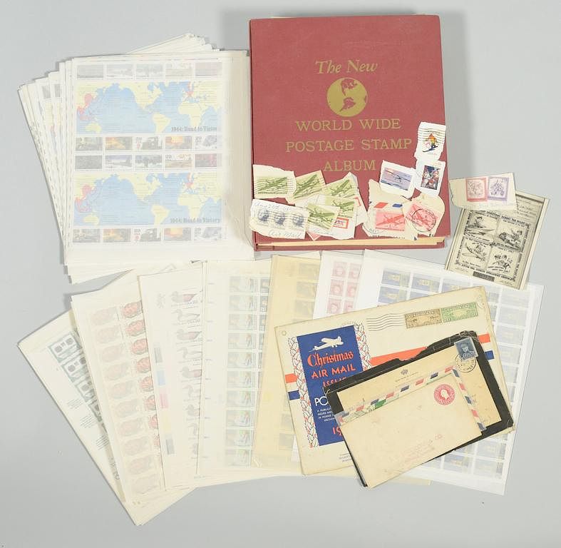 Appraisal: Collection of United States and World Stamp and Stamp Covers