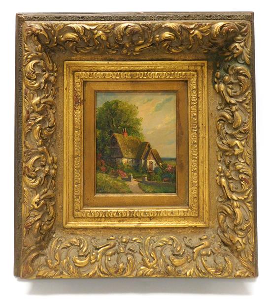 Appraisal: William W Wright American - oil on artist's board English