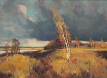 Appraisal: Mark Kremer Russian born After the Storm Oil on board