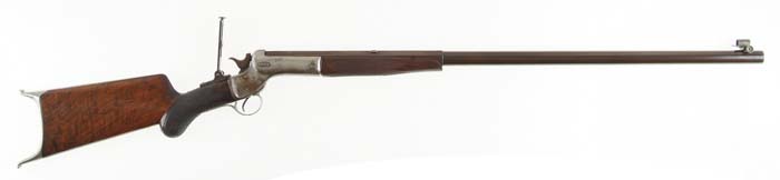 Appraisal: SCARCE STEVENS TIP-UP TARGET RIFLE Cal - SN Scarce tip-up